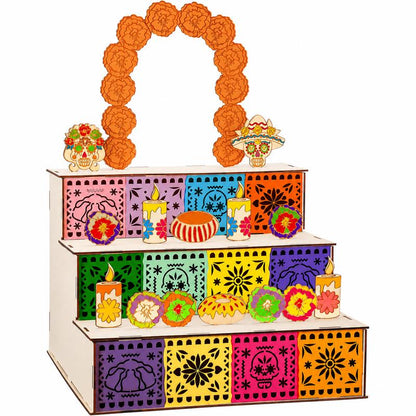 Mi Ofrenda™ 3-Tier Día de los Muertos Altar