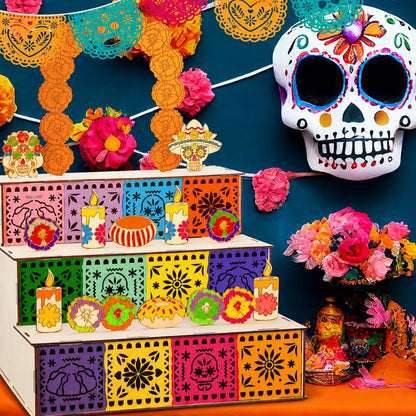 Mi Ofrenda™ 3-Tier Día de los Muertos Altar