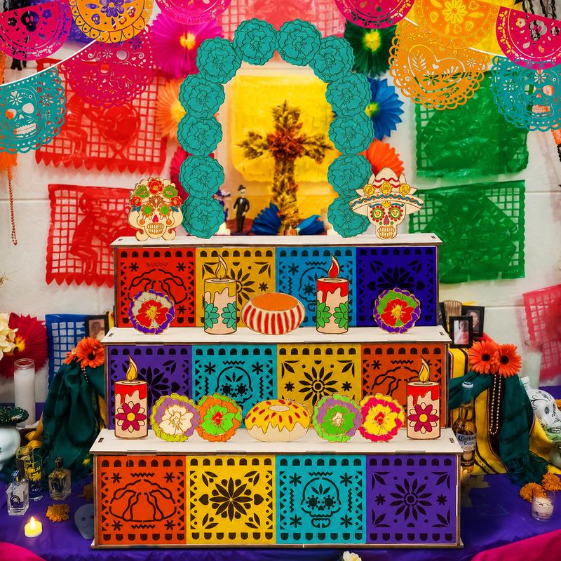 Mi Ofrenda™ 3-Tier Día de los Muertos Altar